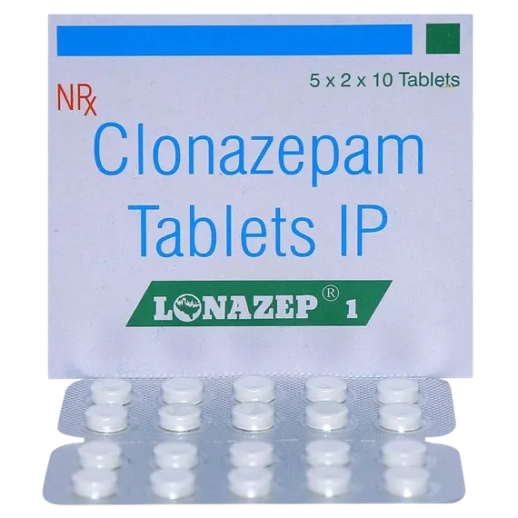 lonazep 1mg tablet 10's